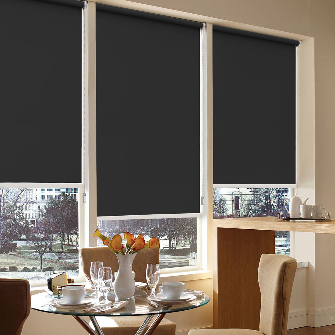 Sliding Door Shades