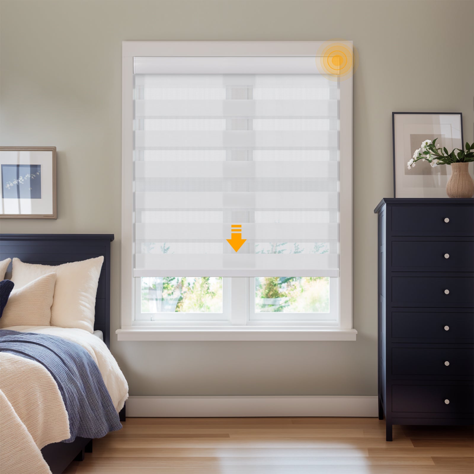 Keego Shades with Wi-Fi Intelligent Sensor White015-7626