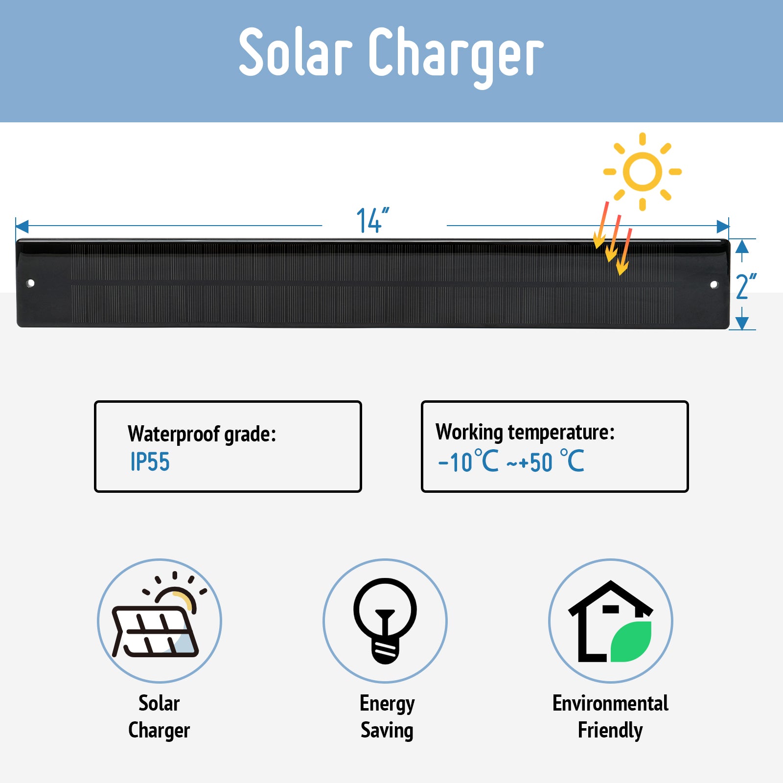 Solar Charger White015-7626