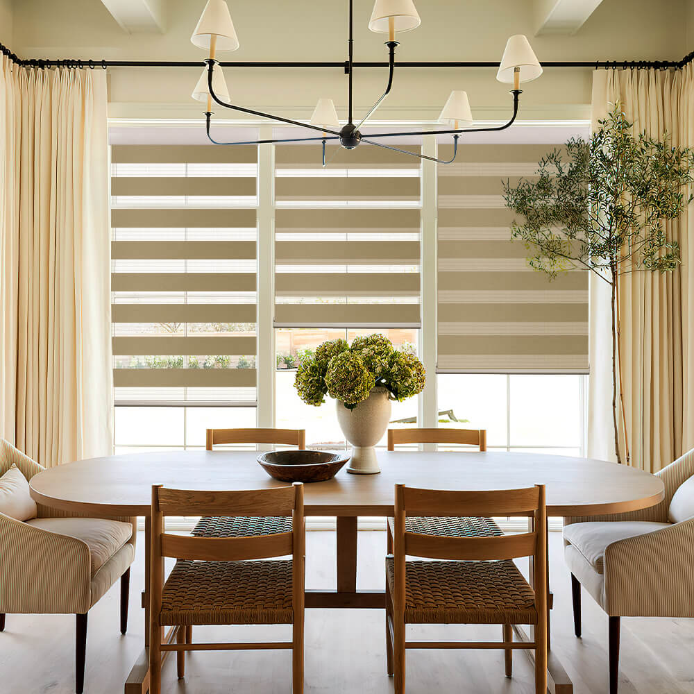 Keego Blinds collection with various designs