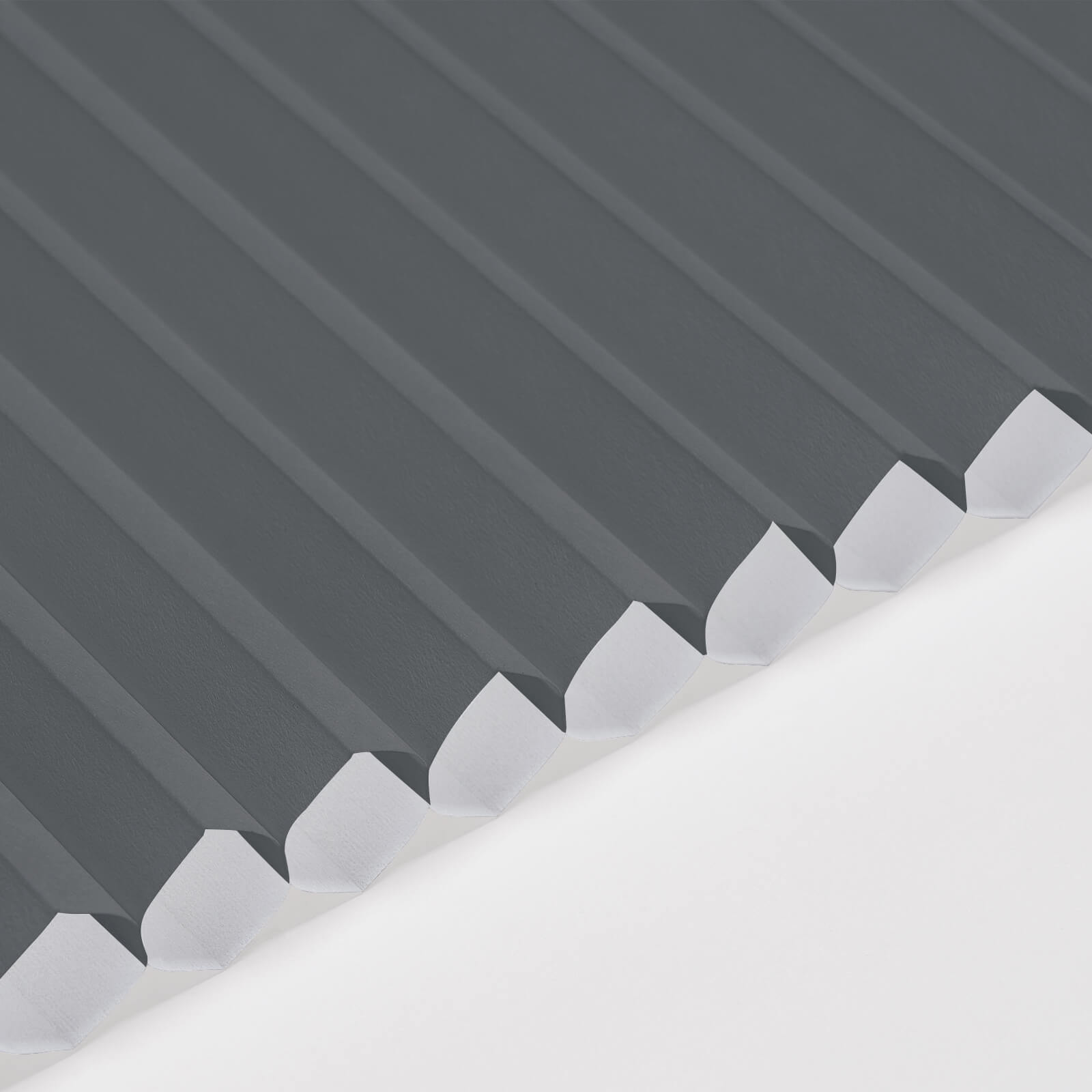 Keego Cellular Shades Cordless SlateGray 25HSL0236794