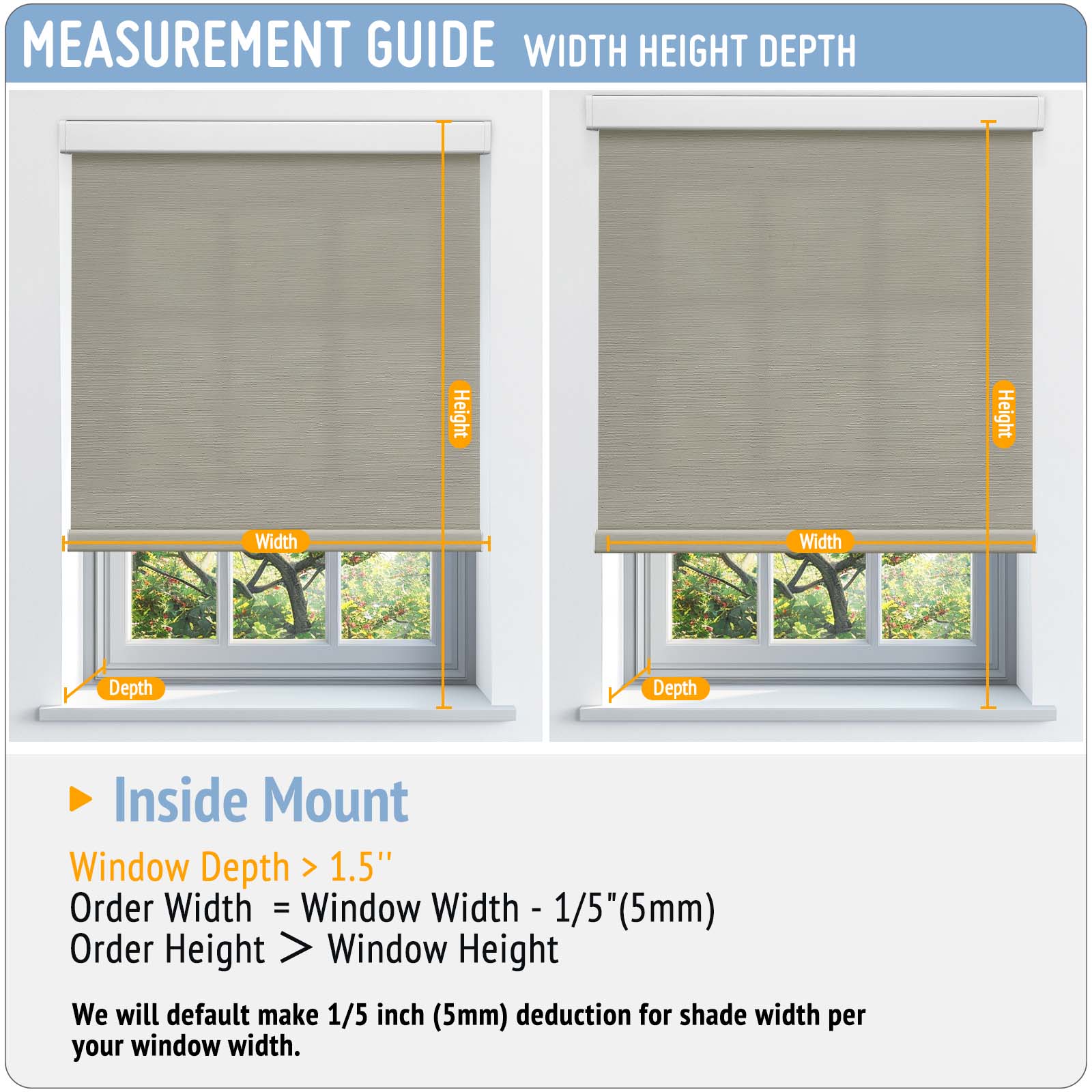 Keego MicroDim electric roller blinds Inside Mount Mocha-44-5747