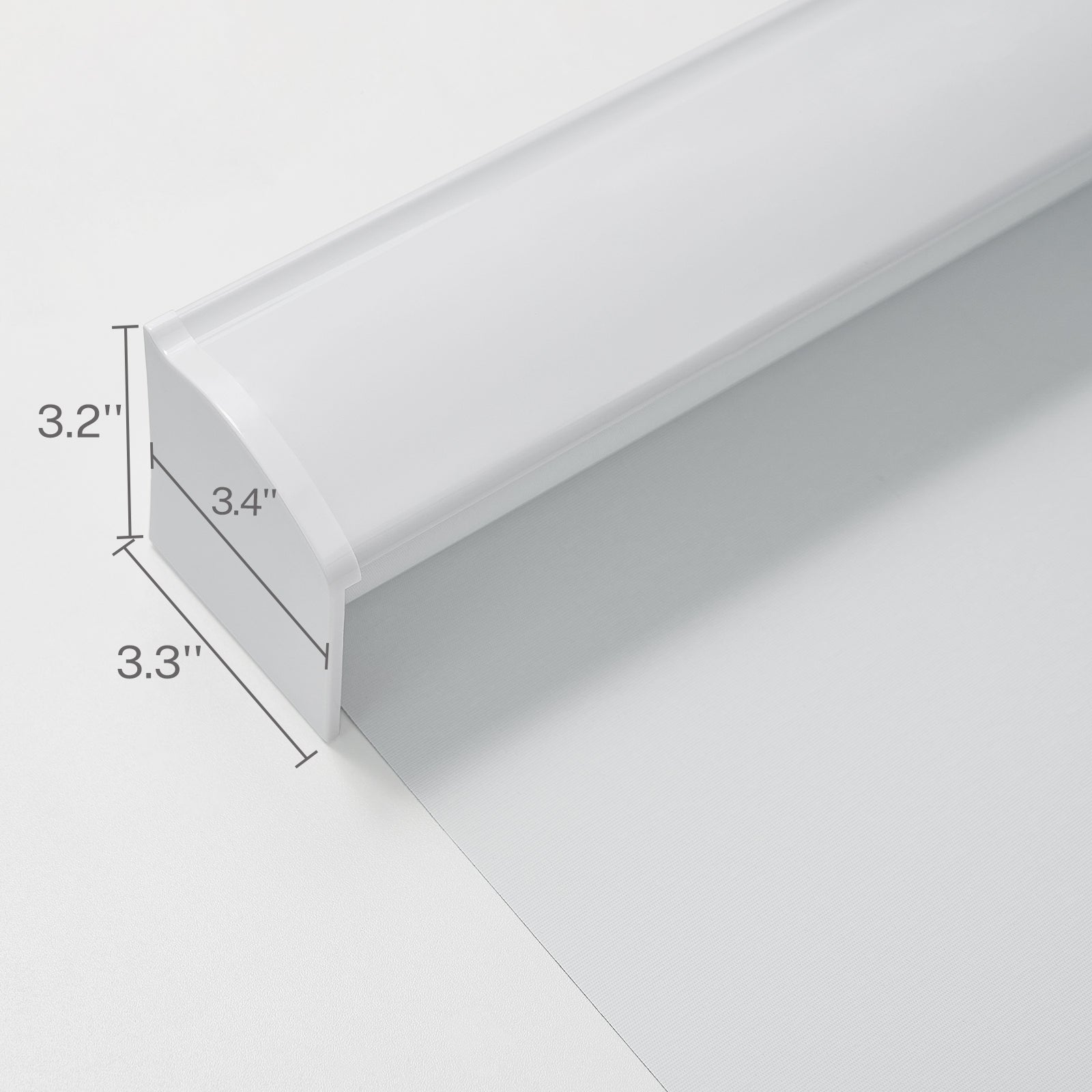 Keego Smart Roller Shades WhiteSmoke-030515517